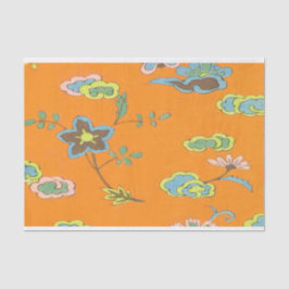 Antiquitätendesign - Blume-Papiertücher Seidenpapier