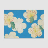 Antiquitätendesign - Blume-Papiertücher Seidenpapier (Vorderseite)