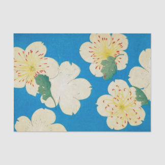 Antiquitätendesign - Blume-Papiertücher Seidenpapier