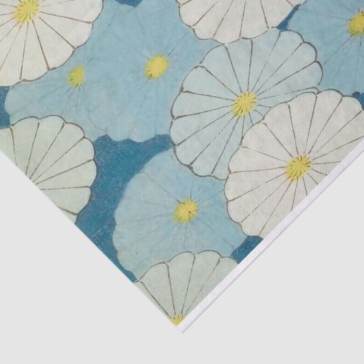 Antiquitätendesign - Blume-Papiertücher Seidenpapier (Ausschnitt)