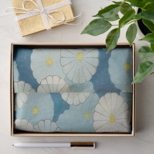 Antiquitätendesign - Blume-Papiertücher Seidenpapier (Geschenk)