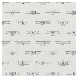 Antiquitätendiagramme Retro Alte Flugzeuge Stoff