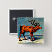 Antiquitätendruck Button (Vorne & Hinten)