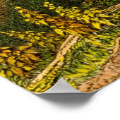 Antiquitätendruck des Hauses Abbotsford Poster (Ecke)