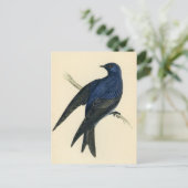 Antiquitätendruck eines Lila Martin Postkarte (Stehend Vorderseite)