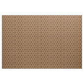 Antiquitätendruck - Schokolade und Beige Stoff (Yard (91,4 cm))