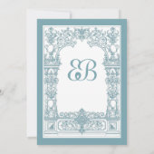 Antiquitäteneinladung Einladung (Rückseite)