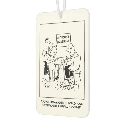 Antiquitätenexperte lässt einen wertvollen Gegenst Autolufterfrischer