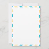 Antiquitätenflugzeug-Brautparty Einladung (Rückseite)