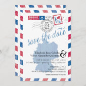 Antiquitätenflugzeug Deutschland Save the Date (Vorne/Hinten)