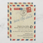 Antiquitätenflugzeug Save the Date (Vorne/Hinten)