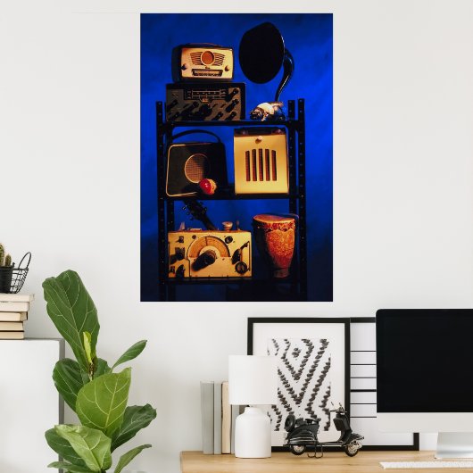 Antiquitätenfunk Poster (Heimbüro)