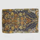 Antiquitätengarten Einfahrt Golf Handtuch (Horizontal)