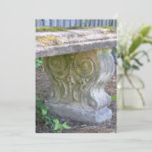 Antiquitätengarten Einladung (Stehend Vorderseite)