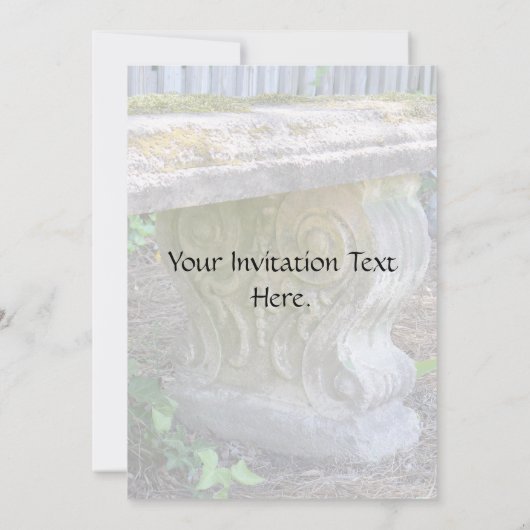 Antiquitätengarten Einladung (Rückseite)