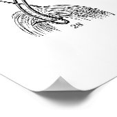 Antiquitätengartenwerkzeuge Gartenlieferladen Poster (Ecke)