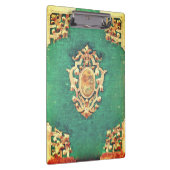 Antiquitätengebirge und viktorianische Grüne Klemmbrett (Rechts)