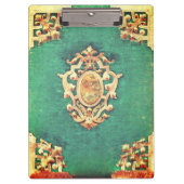 Antiquitätengebirge und viktorianische Grüne Klemmbrett (Vorderseite)