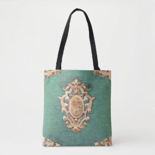 Antiquitätengebirge und viktorianische Grüne Tasche