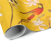 Antiquitätengelb Geschenkpapier (Rolleneckpunkt)