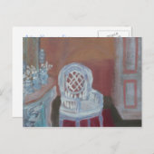 Antiquitätengeschäft in Paris Postkarte (Vorne/Hinten)