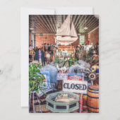 Antiquitätengeschäft Oakland Feiertagskarte (Vorderseite)