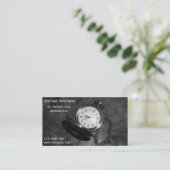 Antiquitätengeschäft oder Händler für Vintage Ware Visitenkarte (Stehend Vorderseite)