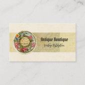 Antiquitätengeschäft Vintag Pariser Parfüm Visitenkarte (Vorderseite)