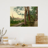 Antiquitätengland, Bournemouth Gardens Poster (Küche)