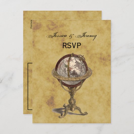 Antiquitätenglocke, Not leidendes BG-UAWG Einladungspostkarte (Vorne/Hinten)