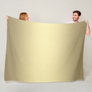 Antiquitätengold Fleecedecke