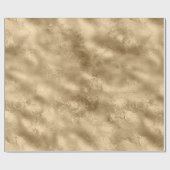 Antiquitätengold            geschenkpapier (Flach)