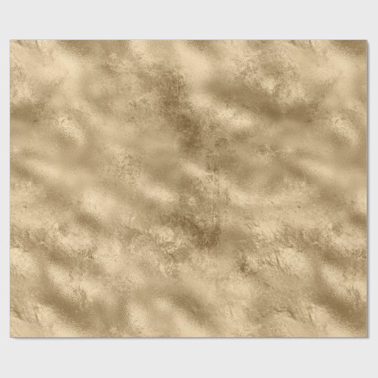 Antiquitätengold            geschenkpapier (Flach)