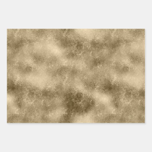 Antiquitätengold Geschenkpapier Set (Vorderseite 3)