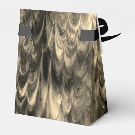 Antiquitätengold: Papiertaschentuch Geschenkschachtel (Rückseite)