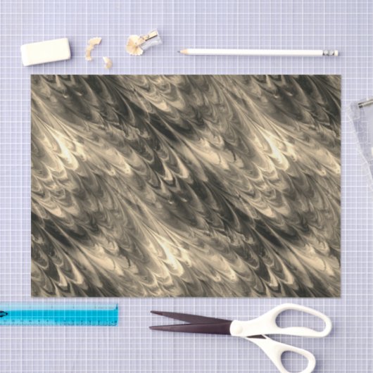 Antiquitätengold: Papiertaschentuch Seidenpapier (Handwerk)