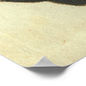 Antiquitätengravur, Lotus Blossom Poster (Ecke)