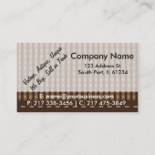 Antiquitätenhändler / Shop Visitenkarte (Rückseite)