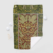 Antiquitätenhandtuch aus Leaf Pattern Golfhandtuch (Insitu)