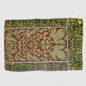 Antiquitätenhandtuch aus Leaf Pattern Golfhandtuch (Horizontal)