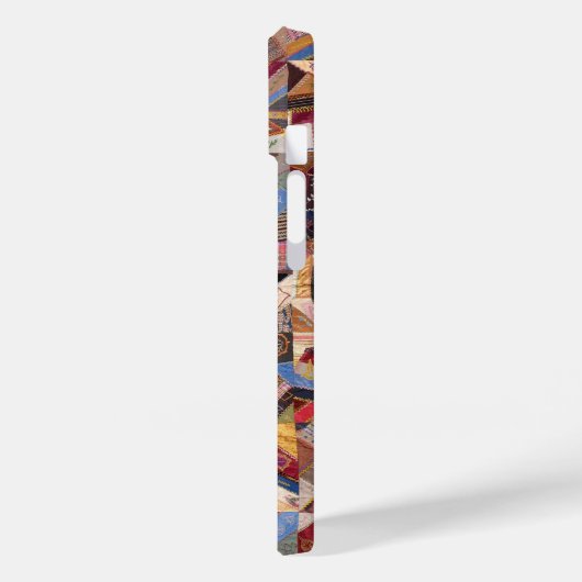 Antiquitätenhandwerkliches Quiltmuster - Kunstgefl Case-Mate iPhone Hülle (Rückseite / Links)