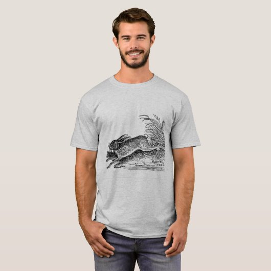 Antiquitätenharz oder Kaninchen T-Shirt (Vorne ganz)