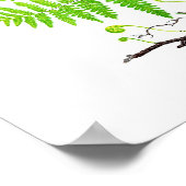 Antiquitätenheft Nr. 1 Botanische Illustration Poster (Ecke)