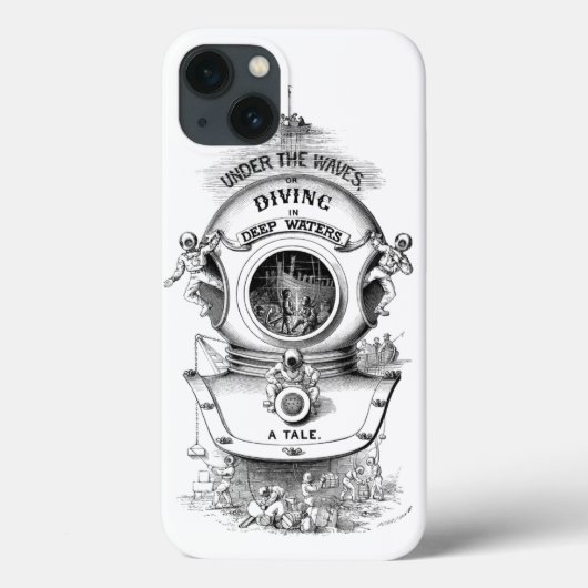 Antiquitätenhelm nautisch Case-Mate iPhone hülle (Rückseite)