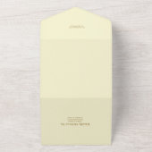 Antiquitätenhochzeit All In One Einladung (Außenbereich)