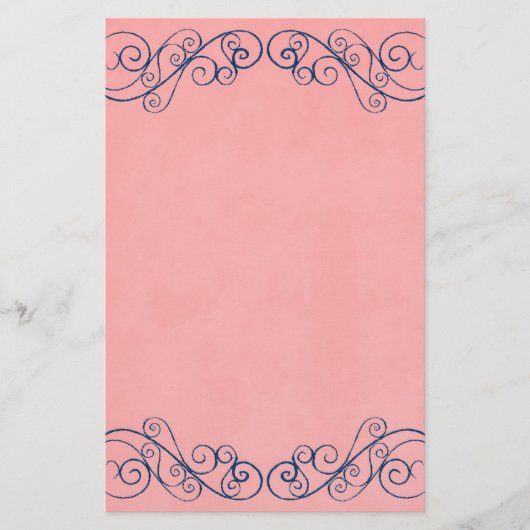 Antiquitätenhochzeit Briefpapier (Vorderseite)
