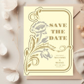 Antiquitätenhochzeit Save The Date