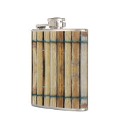 Antiquitätenholz Holzlatten Flachmann (Links)