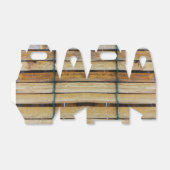 Antiquitätenholz Holzlatten Geschenkschachtel (Ungefaltet)