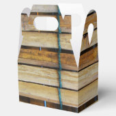 Antiquitätenholz Holzlatten Geschenkschachtel (Geöffnet)